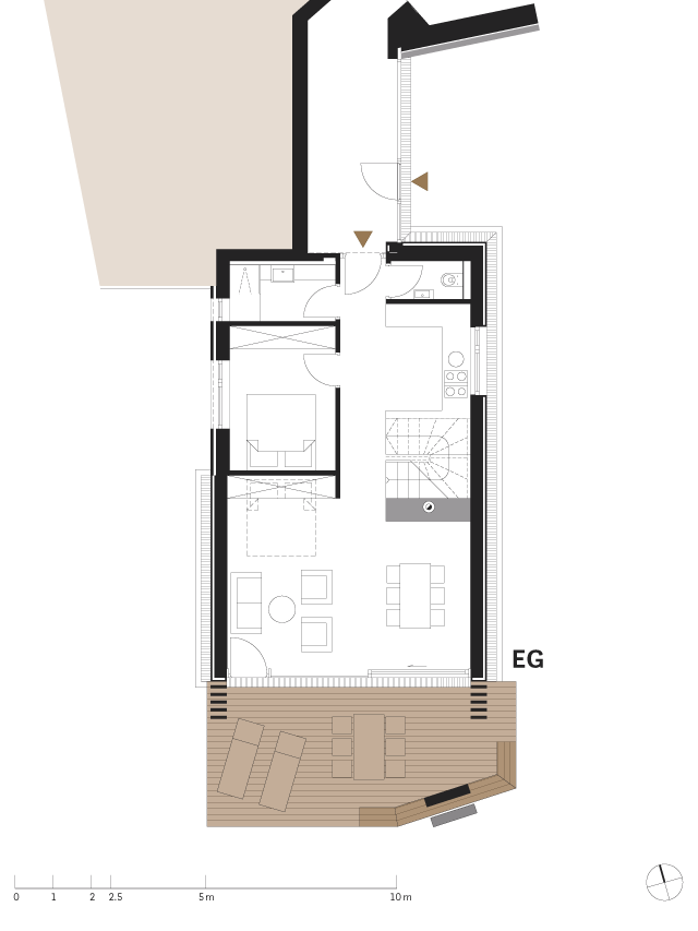 Schmiedgut - Zirbenwipfel - Raumplan Erdgeschoss