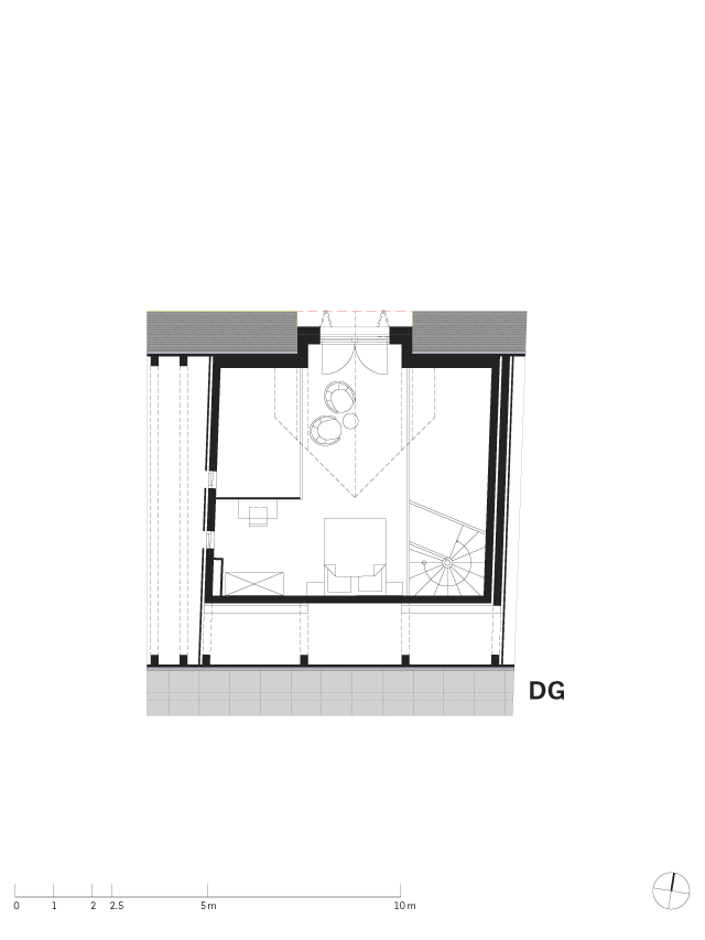 Schmiedgut - Narzissenbett - Raumplan Dachgeschoss